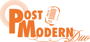 logo de Post Modern duo orange